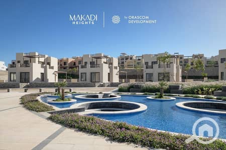 2 Bedroom Chalet for Sale in Hurghada, Red Sea - شاليه للبيع في منتجع مكادي هايتس مشروع أوراسكوم في الغردقة بمقدم 0%