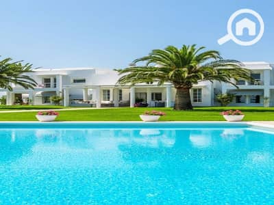 5 Bedroom Twin House for Sale in Sheikh Zayed, Giza - With a wonderful swimming pool. . . A villa with a garden of 185 m in the heart of Zayed for sale at the cheapest price + the lowest monthly installment