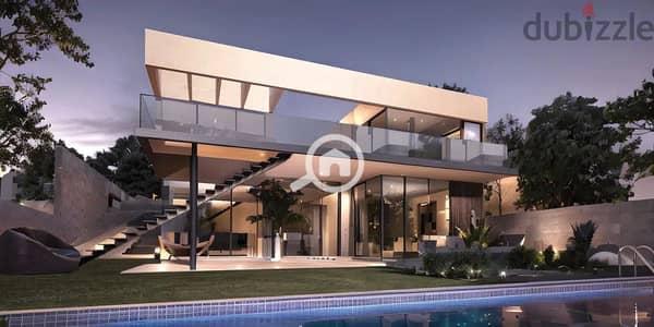 3 Bedroom Villa for Sale in New Cairo, Cairo - فيلا بالتقسيط ف التجمع بالقرب من الAUC بمقدم 5% فقط وقسط لحد 7سنين