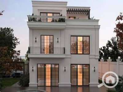 4 Bedroom Villa for Sale in Sheikh Zayed, Giza - فيلا بالتقسيط للبيع في زايد بأقل سعر في موقع متميز مقدم 20% بس