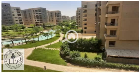 4 Bedroom Apartment for Sale in New Cairo, Cairo - THE SQUAR COMPOUND - GROUND APPARTMENT WITH GARDEN LAKE VIEW