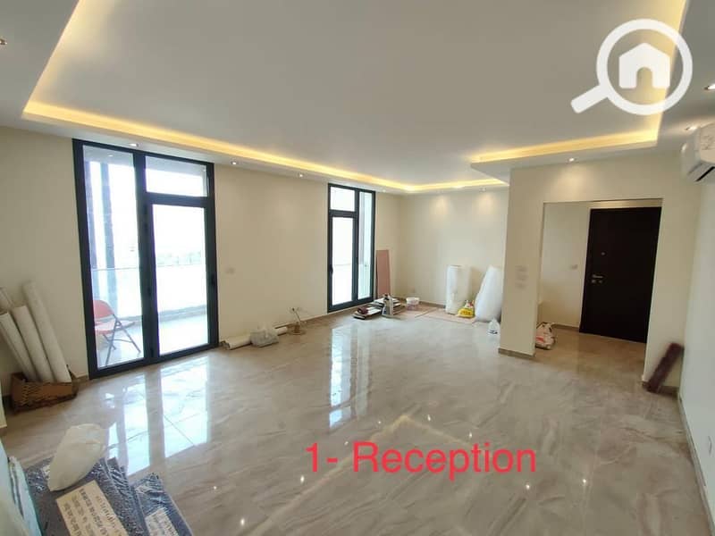 Semi furnished apartment for sale in Eastown شقة للبيع فى إيستاون