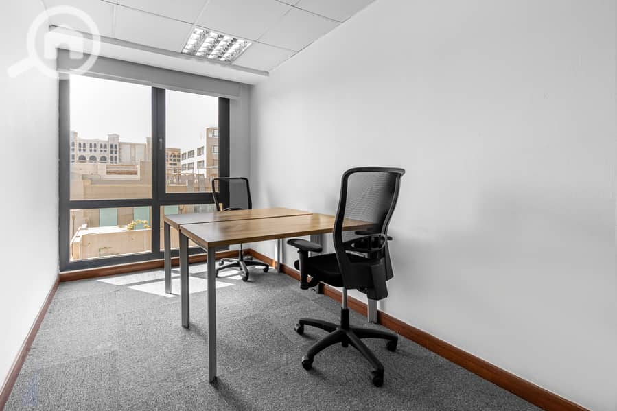 Private office space for 2 persons in Arkan Plaza