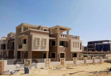 5 Bedroom Villa for Sale in Mostakbal City, Cairo - S Villa special location for sale in Sarai compound New Cairo