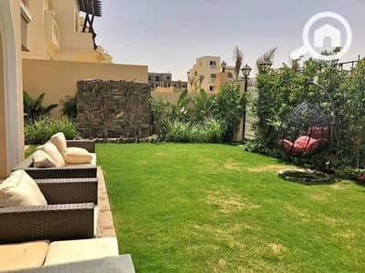 3 Bedroom Apartment for Sale in New Cairo, Cairo - Ground floor apartment 177 sqm with a 70 sqm garden for sale in Hyde Park Compound