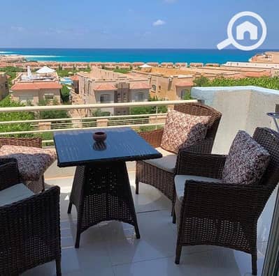 2 Bedroom Chalet for Sale in Ain Sukhna, Suez - Chalet on the beach for sale in Ain Sokhna with installments over 14 years
