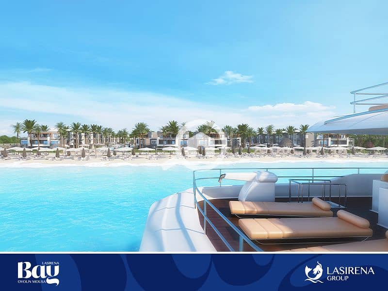 Chalet 90 meters La Sirena Oyoun Bay fully finished - directly on the sea from the owner Chalet 90 meters La Sirena Oyoun Bay fully finished - directly on the sea from the owner