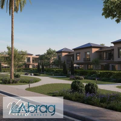 4 Bedroom Townhouse for Sale in Sheikh Zayed, Giza - Townhouse Corner Villa for sale in installments in Village West Sheikh Zayed