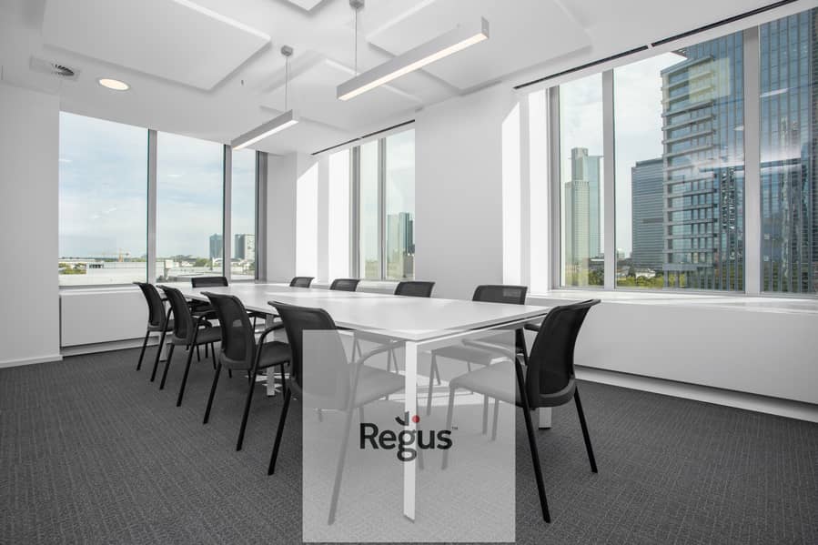 Regus Messeturm 1484 Frankfurt Germany Large Meeting Room. jpg