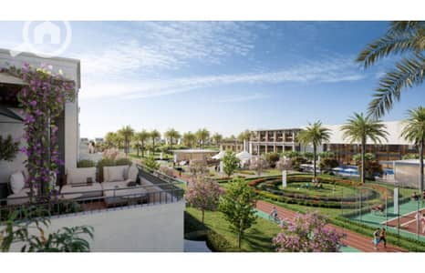 3 Bedroom Townhouse for Sale in Sheikh Zayed, Giza - Belle-Vie-Club-Overlooking-Rev-D-HR-706x385. jpg