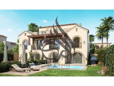 فیلا 4 غرف نوم للبيع في مدينة المستقبل، القاهرة - sarai-new-cairo-villa-for-sale-cavana-springs-8. jpg