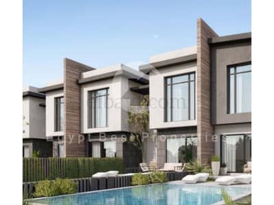 3 Bedroom Villa for Sale in New Cairo, Cairo - exterior - creek town new cairo il cazar developments 4. jpg