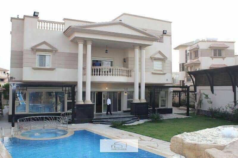 Villa 1150 finished with swimming pool and furniture for sale in Royal City