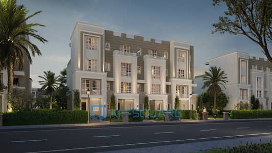 5 Bedroom Townhouse for Sale in Mostakbal City, Cairo - TOWNHOUSE-4UNITS-FRONT. jpg