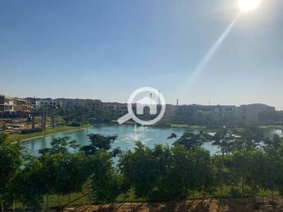 5 Bedroom Villa for Sale in New Cairo, Cairo - unique view on large lake_villa 1400 in lake view compound