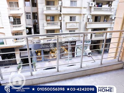 3 Bedroom Apartment for Sale in Smoha, Alexandria - Apartment for sale - Smouha - Bahaa El Din Al Ghatouri Street - price (48,000 pounds per meter)