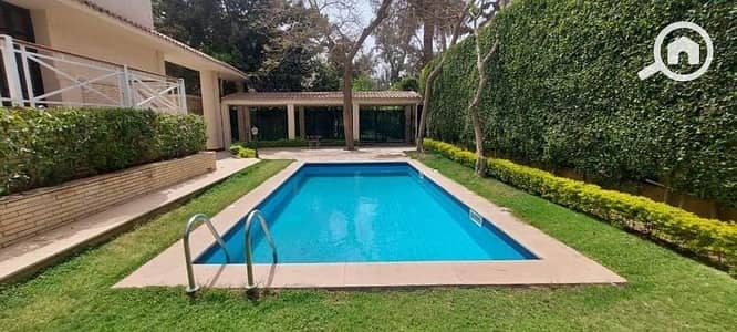 فیلا 6 غرف نوم للايجار في المعادي، القاهرة - Villa for rent in Sarayat El Maadi فيلا للايجار في سرايات المعادي