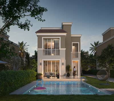 فیلا 3 غرف نوم للبيع في مدينة المستقبل، القاهرة - villa235-back. jpg