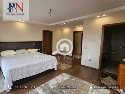 2 Bedroom Flat for Rent in New Cairo, Cairo - SM0076. jpg