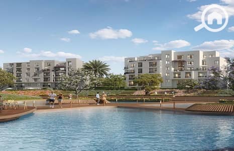 2 Bedroom Apartment for Sale in 6th of October, Giza - club-yard-5. jpg