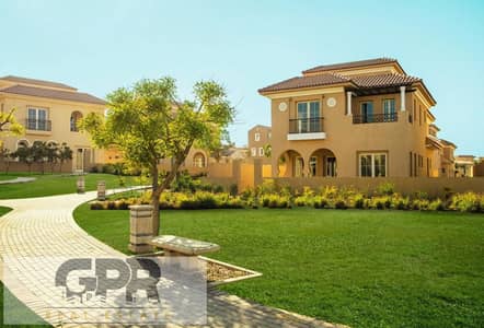 5 Bedroom Villa for Sale in New Cairo, Cairo - Villa for sale, 355 meters in Fifth Settlement, Hyde Park Compound, Hyde Park, New Cairo