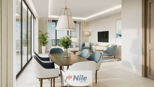 1 Bedroom iVilla for Sale in Sheikh Zayed, Giza - Y_TOWER_3_BED_EXECUTIVE_LIVING_DINING_B. jpg