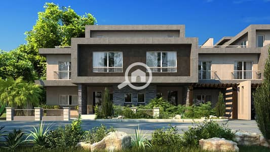 4 Bedroom Villa for Sale in 6th of October, Giza - web-DELUXE+TOWN+HOUSE-3D+close+HR+copy. jpg