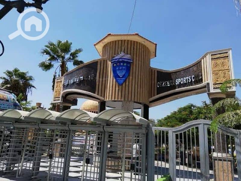 للايجار بالمشاية السفلية بنادي جزيرة الورد برايم لوكيشن 240 متر واجهة