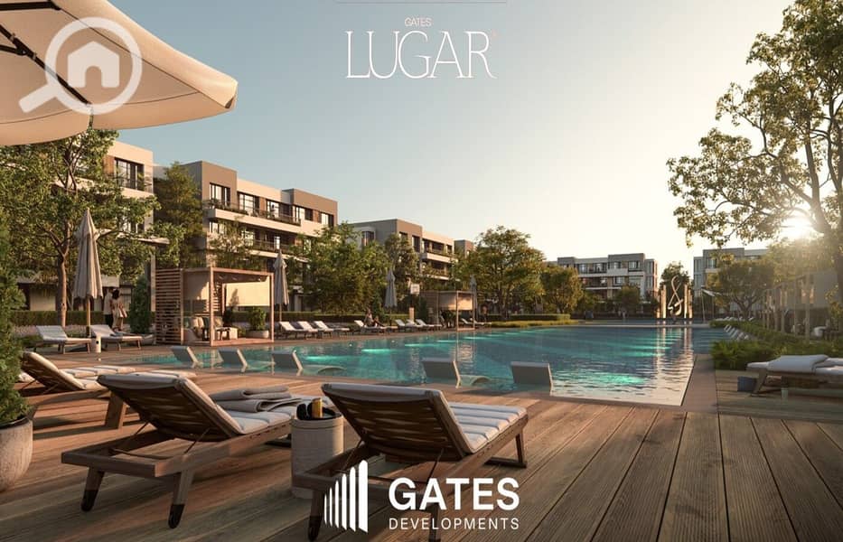 Gates Developments - Lugar - Pool view. jpg