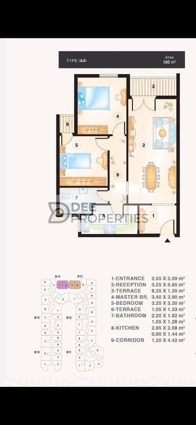 2 Bedroom Apartment for Sale in Miami, Alexandria - WhatsApp Image 2025-02-18 at 2.49. 41 PM. jpeg