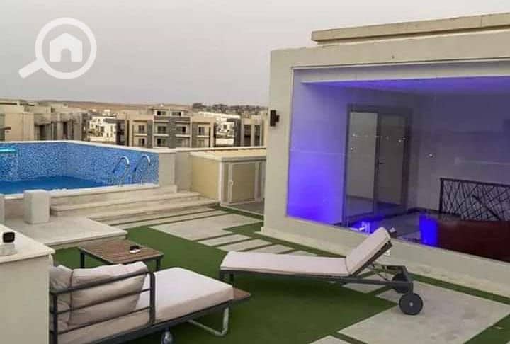 Penthouse with jacuzzi (immediate delivery) in Fifth Settlement ready for viewing and delivery in Fifth Settlement with installments next to the American University in a special location new cairo auc