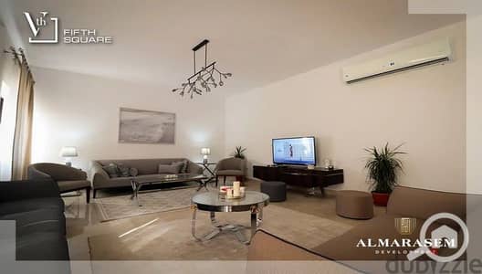 3 Bedroom Flat for Sale in New Cairo, Cairo - Apartment for sale, fully finished with air conditioning on Al-90 Street in front of the American University, New Cairo.
