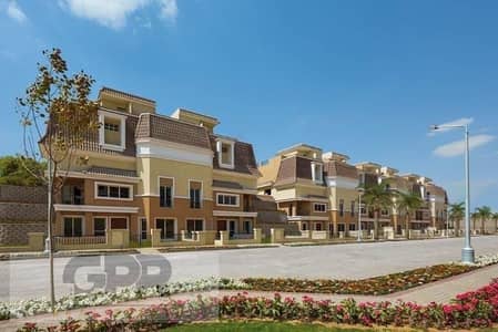 3 Bedroom Apartment for Sale in Mostakbal City, Cairo - Ground apartment with garden in Sarai Mostakbal City New Cairo 131m with installments