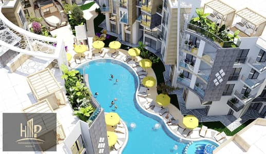 1 Bedroom Flat for Sale in Hurghada, Red Sea - Aqua Infinity Resort renders Feb 2020 (10) (1). jpg