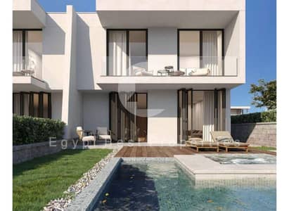 شاليه 3 غرف نوم للبيع في الساحل الشمالي، مطروح - exterior - -direction-white-north-coast-arabelle-group-40jpg-1200x900. jpg