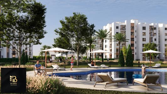 3 Bedroom Duplex for Sale in Sheikh Zayed, Giza - 06 - Landscape Render 1 - Copy. jpg