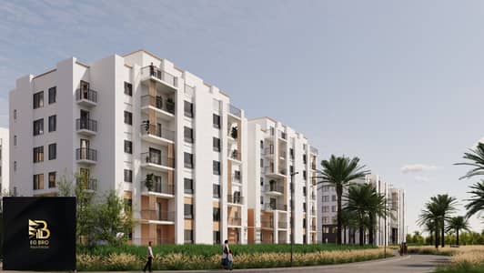 3 Bedroom Flat for Sale in Sheikh Zayed, Giza - 03 - Architectural Render 3. jpg