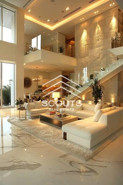 4 Bedroom Duplex for Sale in New Cairo, Cairo - 29 Elevating Living Room Designs That Lift Style and Functionality. jpeg