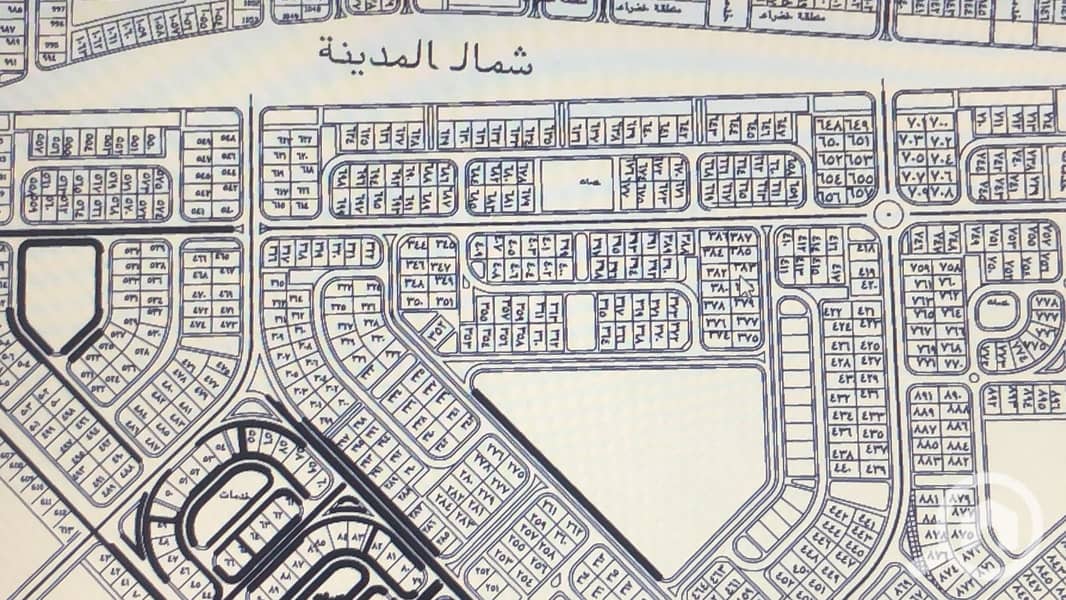 بسعر مميز قطعه ارض للبيع شمال مدينة بدر _ Badr city