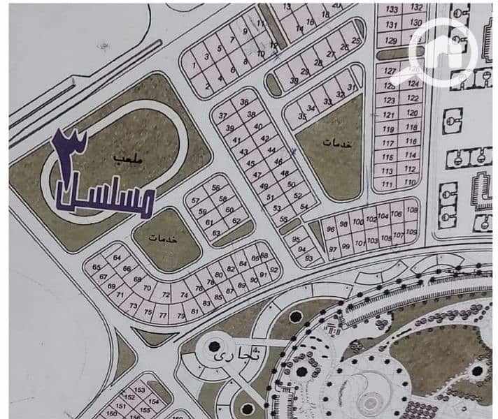 للبيع قطعة ارض بأميز مواقع شمال غرب الحي المتميز _ مدينة بدر