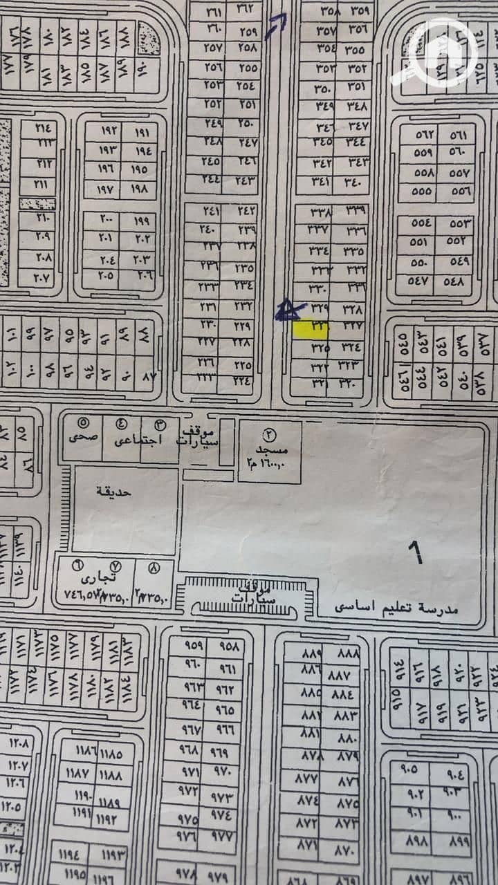 قطعه ارض مبنيه باميز موقع مدينة بدر بسعر لقطه Badr city