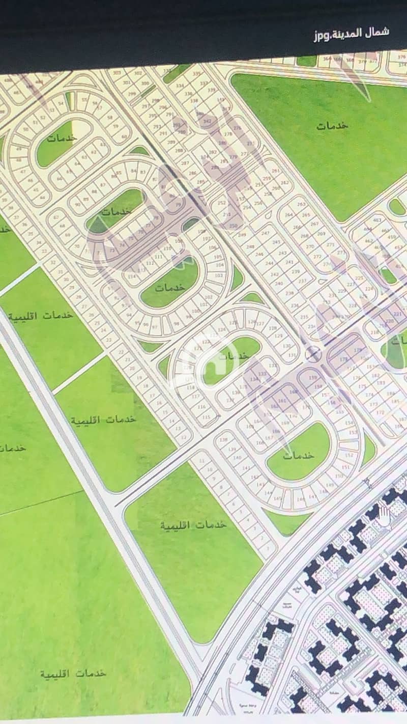 قطعه ارض للبيع شمال المدينة بدر_ Badr city