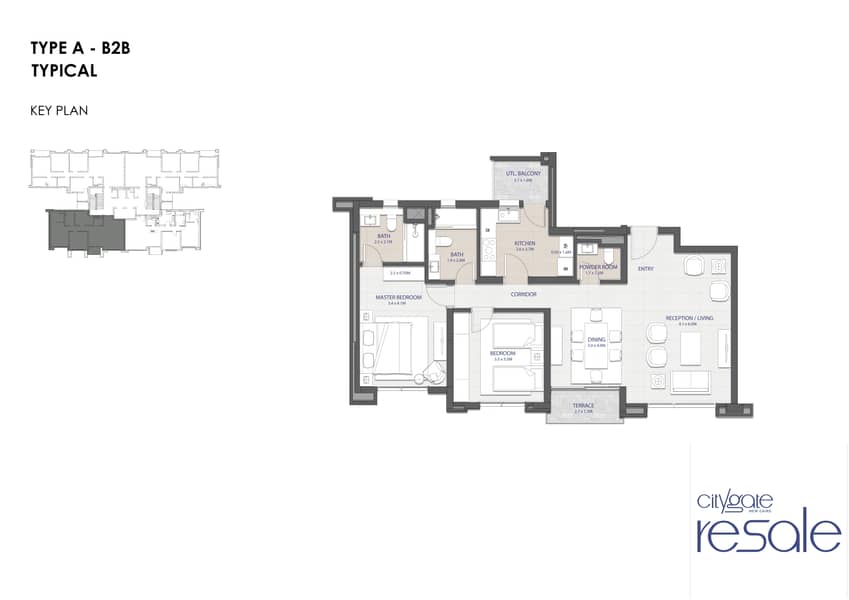 4 03-TYPE A- B2B TYPICAL WITHOUT TERRACE  144 m. jpg