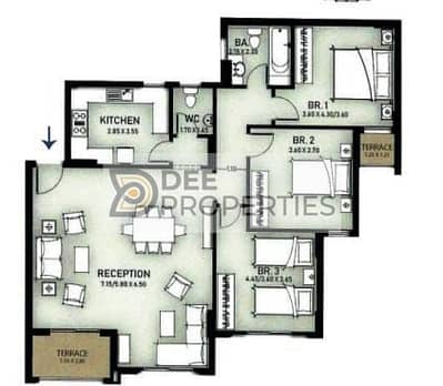 3 Bedroom Flat for Sale in Agami, Alexandria - WhatsApp Image 2025-02-20 at 2.40. 32 PM. jpeg