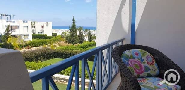 شاليه 3 غرف نوم للبيع في الساحل الشمالي، مطروح - شالية 125م بروف علي واجهتين Sea View + Lagoon View في الساحل الشمالي ف الكيلو 134