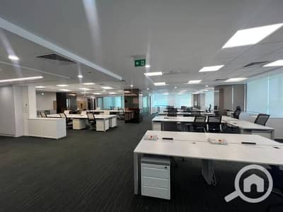 Office for Rent in New Cairo, Cairo - مقر اداري للايجار 455م مفروش ع التسعين التجمع الخامس Office For Rent