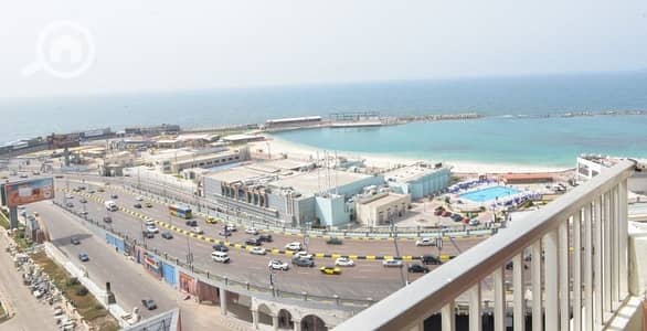 3 Bedroom Flat for Rent in Sidi Gaber, Alexandria - apartment sea view for rent