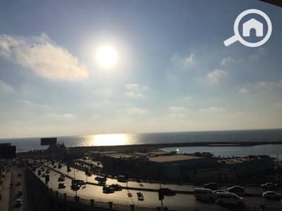 3 Bedroom Flat for Rent in Sidi Gaber, Alexandria - ultra high lux sea view service apartment in Alexandria for rent