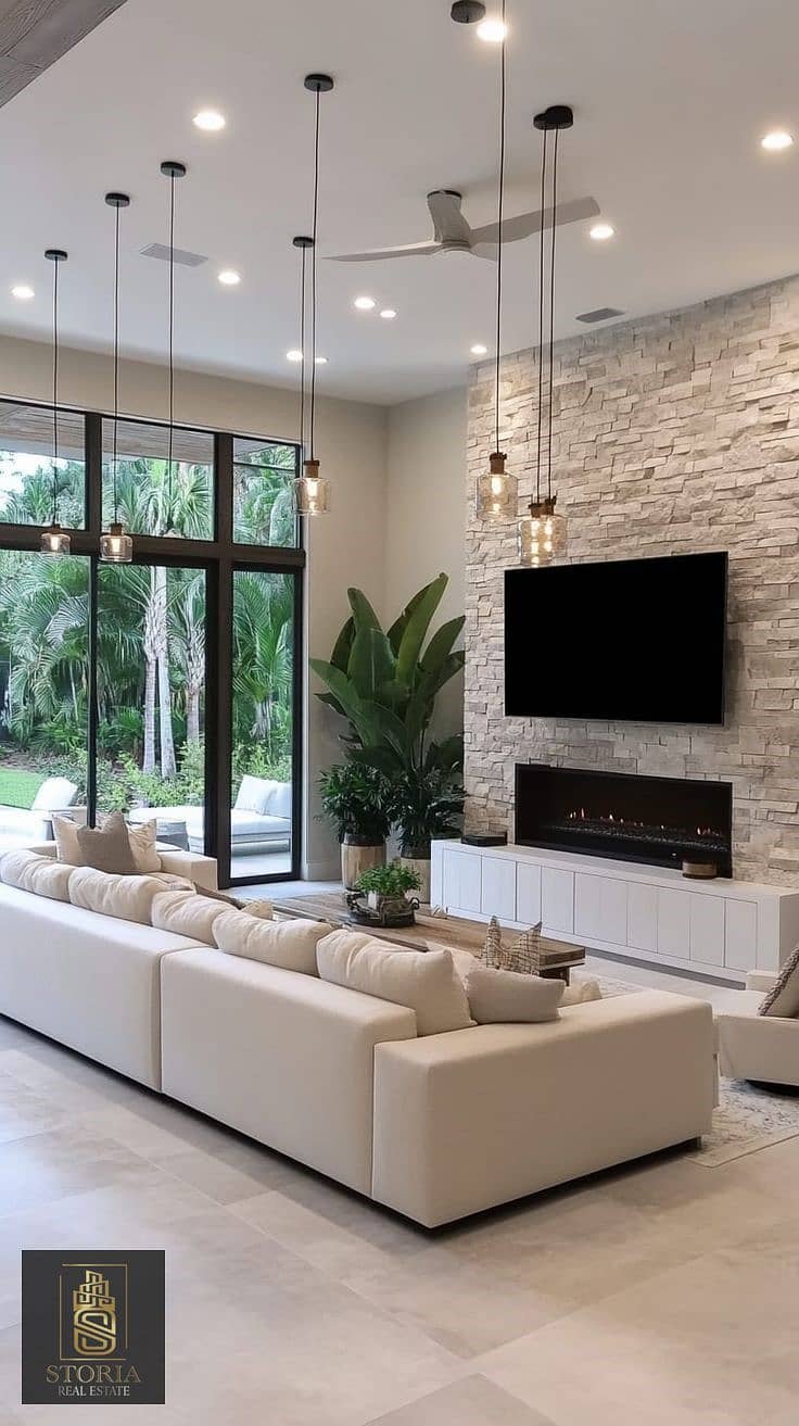3 26 Stunning Modern Farmhouse Living Room Ideas with Black Shiplap Fireplaces - Fireplaces and Woodstoves. jpg
