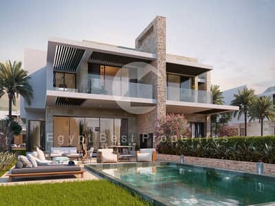 4 Bedroom Twin House for Sale in North Coast, Matruh - 4-Back-m1-s. jpg